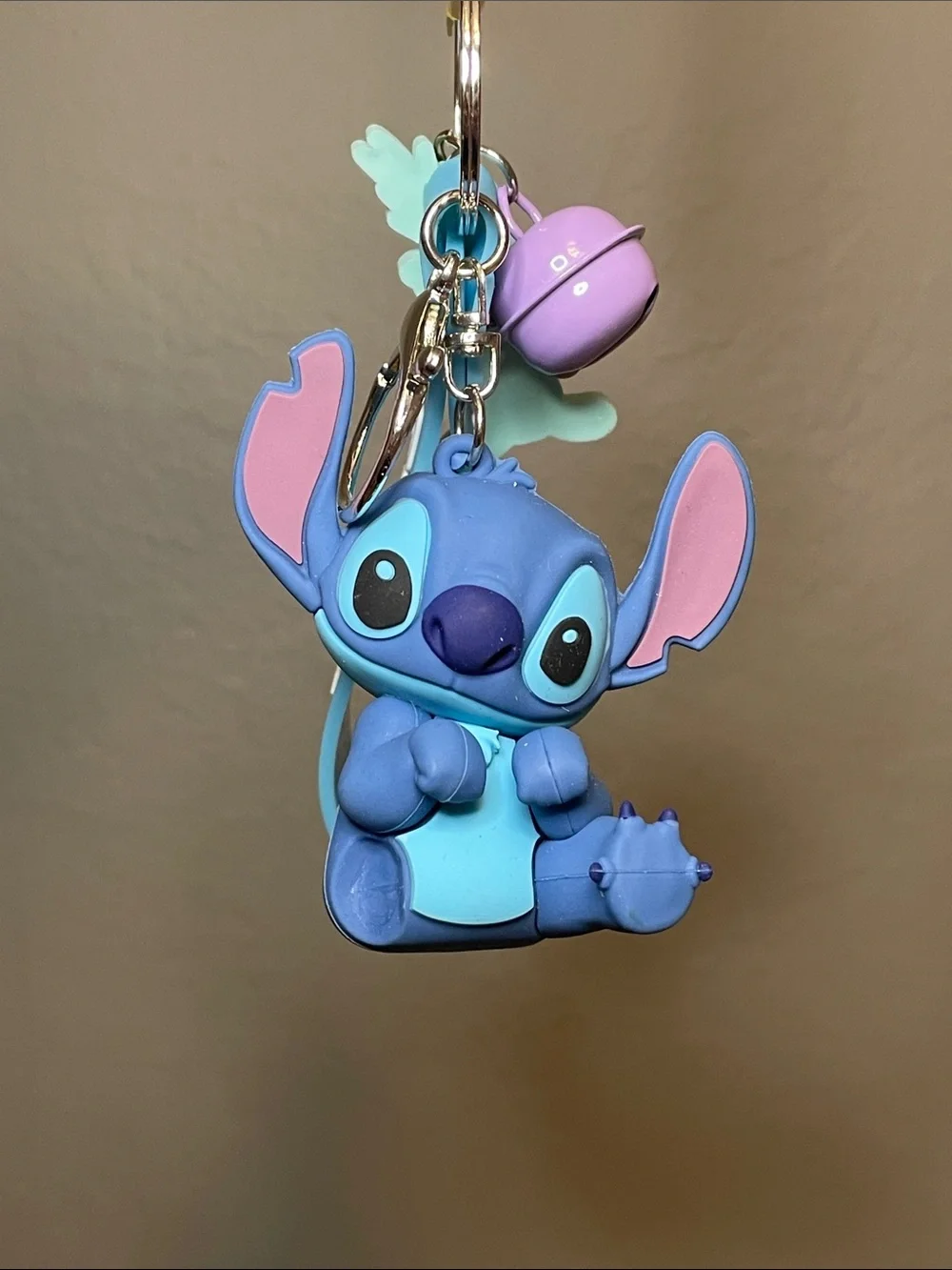 Disney Stitch Keychain Charm with Blue Strap - NWT